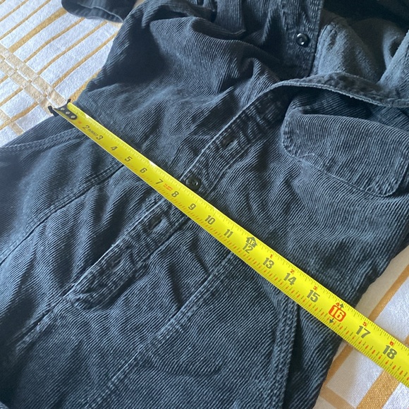 OUTERKNOWN Cotton/Hemp Corduroy Boiler Jumpsuit sz M - Distressed Black - Picture 11 of 14